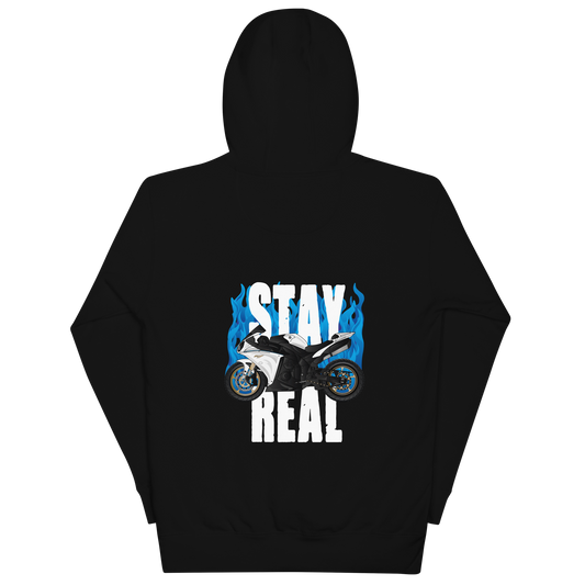 Stay Real Biker Daddy hoodie